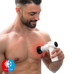 Massagegeräte Muskel-Massagepistole mit Wärme und Kälte Hokgun InnovaGoods