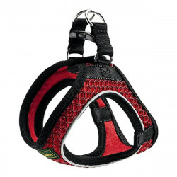 Viaggiare e passeggiare Imbracatura per Cani Hunter Hilo-Comfort Rosso Taglia XS (35-37 cm)