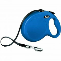 Travelling and walks Dog Lead Flexi New Classic 8m Blue Size L