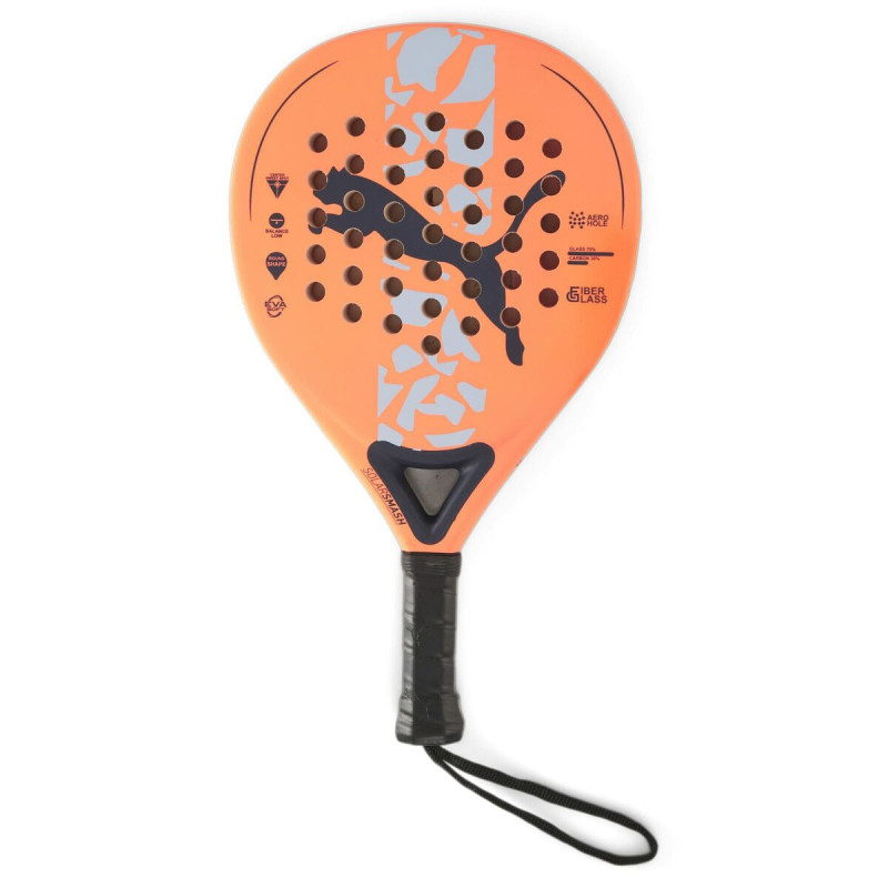 Paddle tennis paddles Padel Racket Puma SOLARSMASH JR 049018 01 Orange