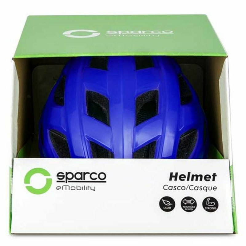 Fahrradhelme Helm für Elektroroller Sparco SPCSE300BL Blau Größe L