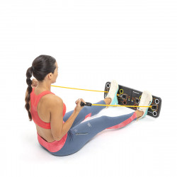 Fitness y Aparatos de Musculación Tabla de Flexiones Push-Up con Bandas de Resistencia y Guía de Ejercicios Pulsher InnovaGoods