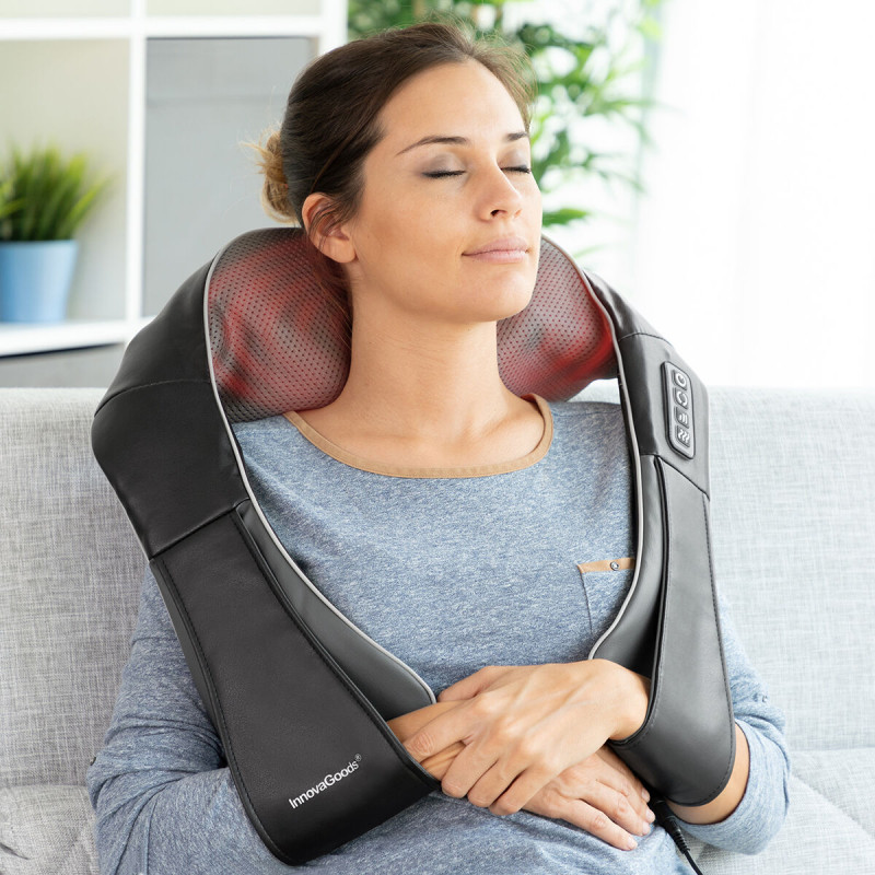 Massaggiatori Massaggiatore Shiatsu Pro Massaki InnovaGoods 24W