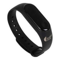 Fitnessarmbänder Smartwatch LongFit Care Activity-Armband Schwarz