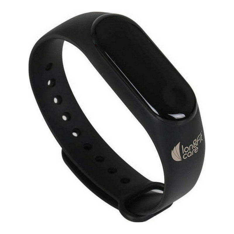 Bracelets d'activité Montre intelligente LongFit Care Bracelet d'activités Noir