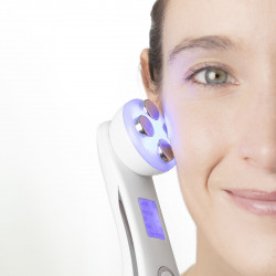 Schönheit und Körperanwendungen Gesichtsmassagegerät mit Radiofrequenz, Phototherapie und Elektrostimulation Wace InnovaGoods
