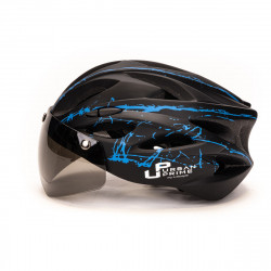 Fahrradhelme Helm für Elektroroller Urban Prime UP-HLM-EBK-BB Schwarz Blau Schwarz/Blau Bunt