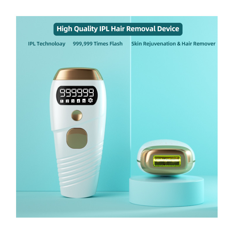 Haarentfernung und Rasur IPL HAIR REMOVE Laser-Epilierer mit intensivem gepulstem Licht