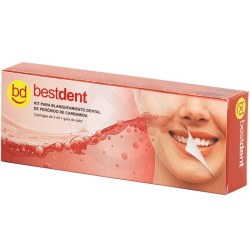 Branqueadores dentais Bestdent 16% clareamento caseiro