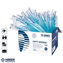 Oral hygiene | Whiteners Happy Morning 100 disposable dental brushes