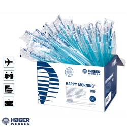 Higiene oral | Branqueadores Happy Morning 100 escovas dentais descartáveis