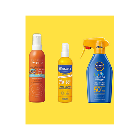 Body sun protection cream spray